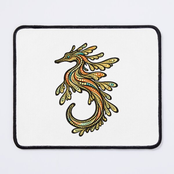 Item preview, Sea Dragon - Colourful Australian River Animal Art designed and sold by Indigenous-Aus.