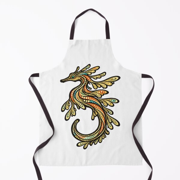 Item preview, Sea Dragon - Colourful Australian River Animal Art designed and sold by Indigenous-Aus.
