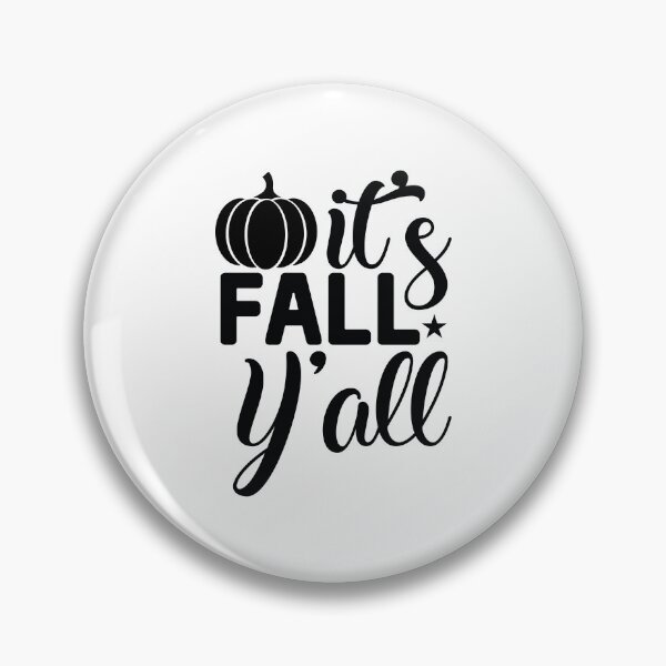 Item preview, It's Fall Y'all - Cozy Autumn Halloween Vibes Quote Spooky Season Graphic designed and sold by FuzionRaptor.