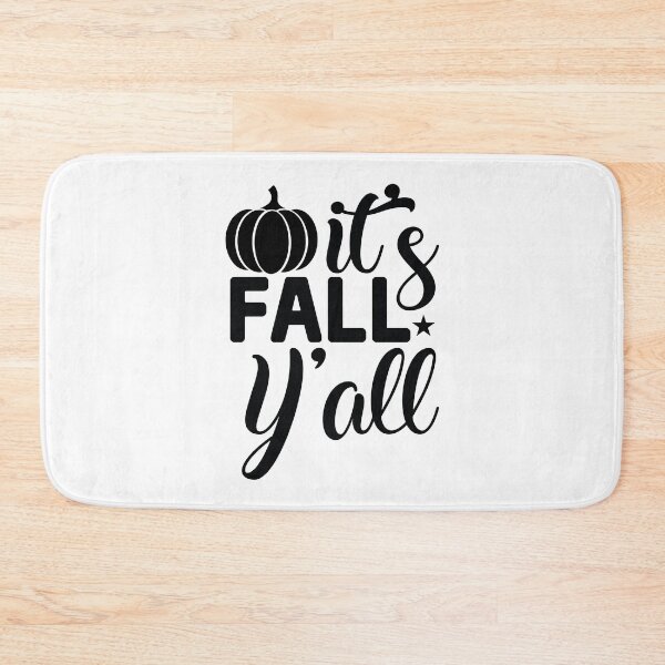 Item preview, It's Fall Y'all - Cozy Autumn Halloween Vibes Quote Spooky Season Graphic designed and sold by FuzionRaptor.