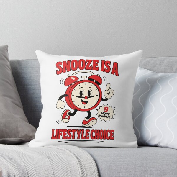 Item preview, Alarm Clock Snooze Lifestyle Choice designed and sold by NullSpacePrints.