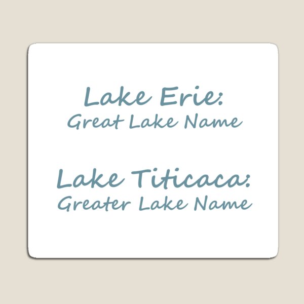 Great Lakes Magnet