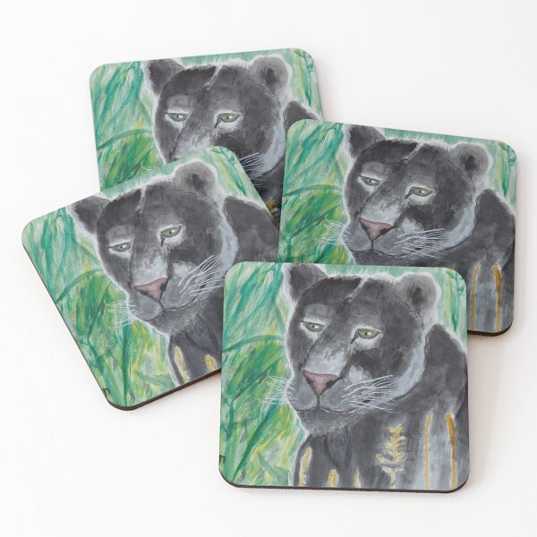Item preview, Blacky in a sea of Green designed and sold by CreativeMatthew.