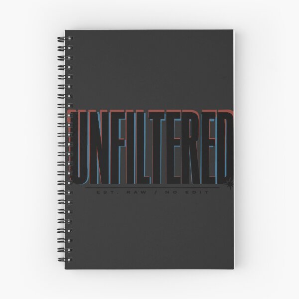 Item preview, UNFILTERED – Minimal Streetwear Typography Graphic designed and sold by dbNIGHT.
