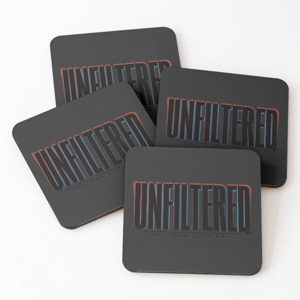 Item preview, UNFILTERED – Minimal Streetwear Typography Graphic designed and sold by dbNIGHT.