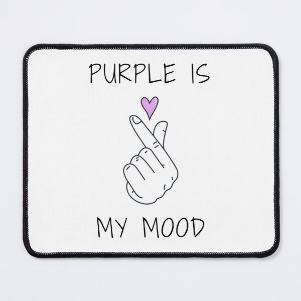 Item preview, Purple is my mood - BTS - Army - Kpop Band designed and sold by Kat Designs Store.