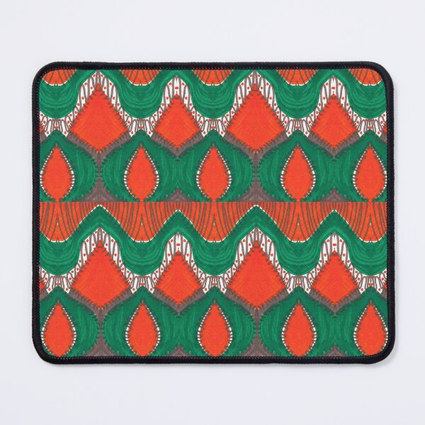 Item preview, Pumpkin Patch Dreams- Orange, Brown, Green, White Abstract Pattern designed and sold by Little Lucid Mind.