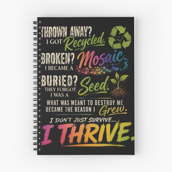 Item preview, I don't Just Survive I Thrive  designed and sold by BlessedKaren.