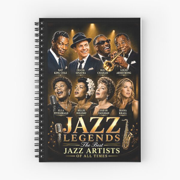 Item preview, JAZZ LEGENDS - The Best Jazz Artists - Fine Art Wall Print - DBM Photo Art 1 designed and sold by DBM Photo Art 1.