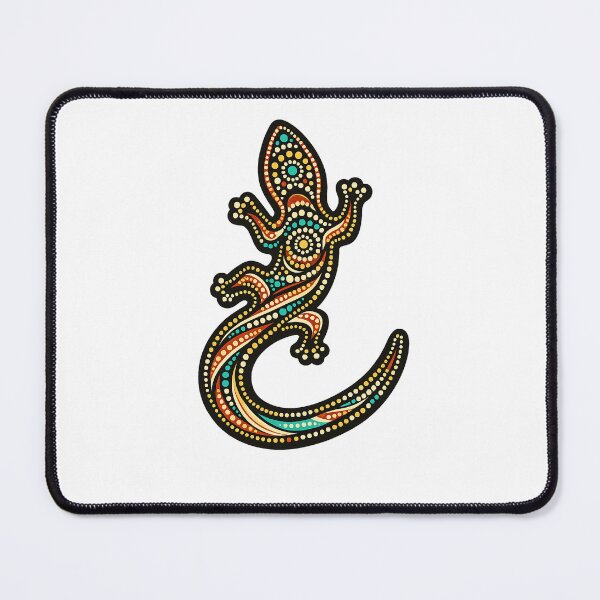 Item preview, Goanna – Indigenous-Inspired Australian Reptile Art designed and sold by Indigenous-Aus.