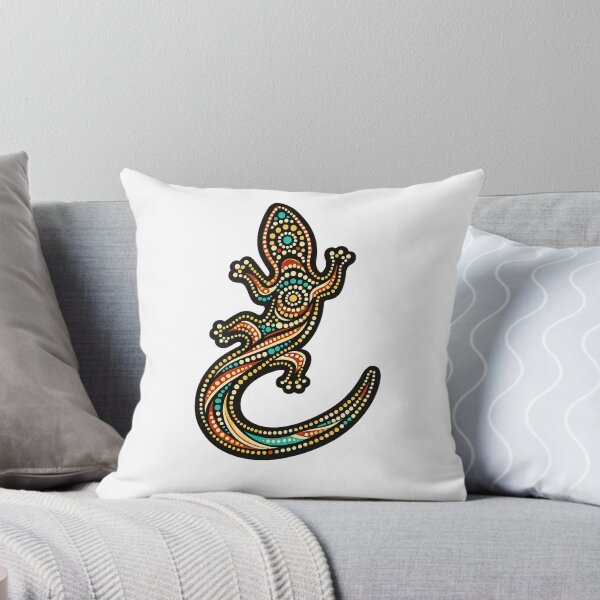 Item preview, Goanna – Indigenous-Inspired Australian Reptile Art designed and sold by Indigenous-Aus.