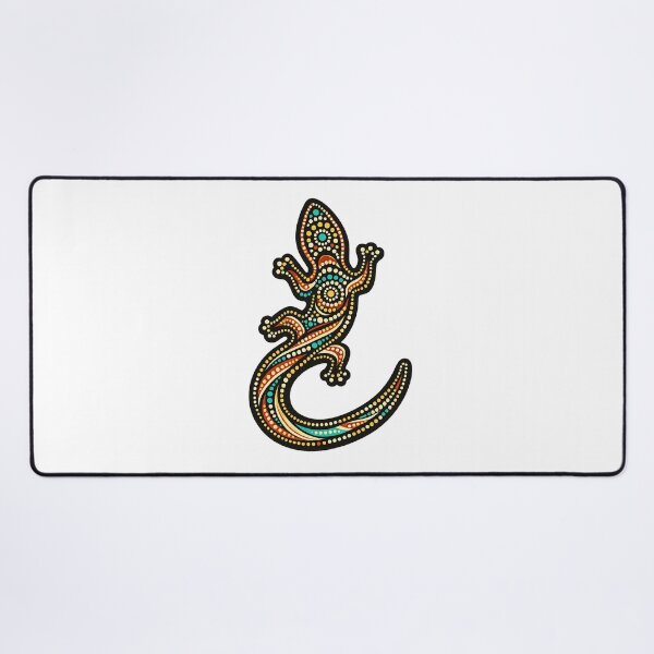 Item preview, Goanna – Indigenous-Inspired Australian Reptile Art designed and sold by Indigenous-Aus.
