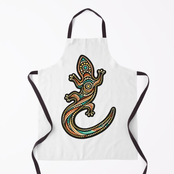 Item preview, Goanna – Indigenous-Inspired Australian Reptile Art designed and sold by Indigenous-Aus.