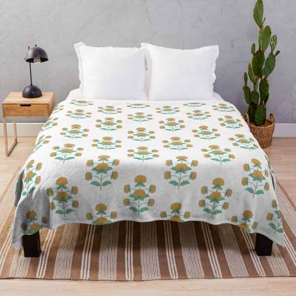 Item preview, Marigold motif designed and sold by NurAliDesigns.