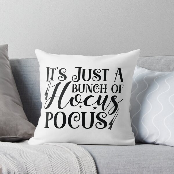 Item preview, It's Just A Bunch Of Hocus Pocus - Cozy Autumn Halloween Vibes Quote designed and sold by FuzionRaptor.