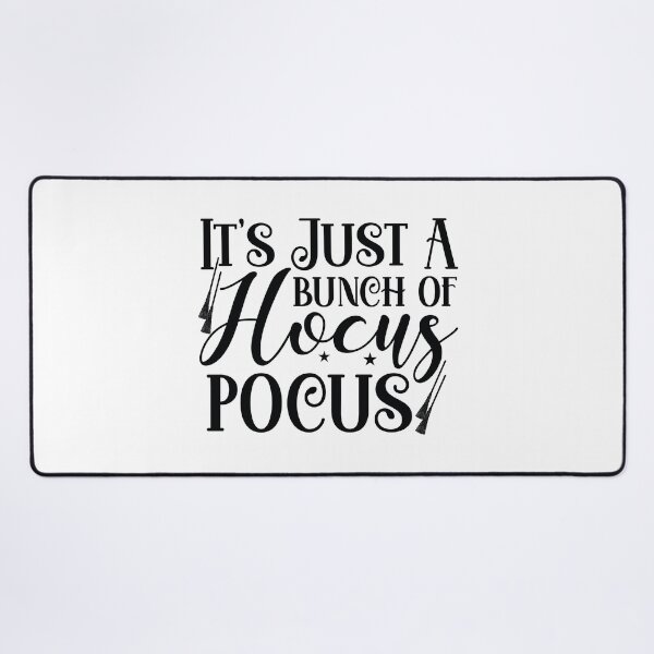 Item preview, It's Just A Bunch Of Hocus Pocus - Cozy Autumn Halloween Vibes Quote designed and sold by FuzionRaptor.