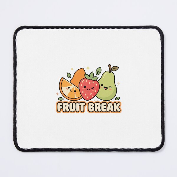 Item preview, Fruit Break Cute Food Illustration designed and sold by GoofyShopp.
