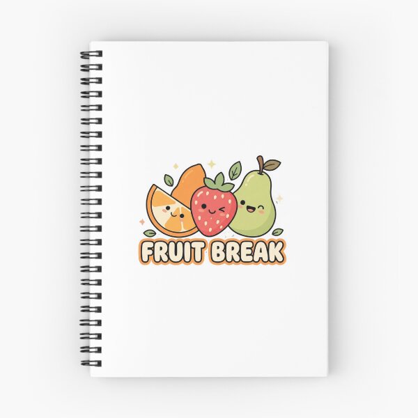 Item preview, Fruit Break Cute Food Illustration designed and sold by GoofyShopp.