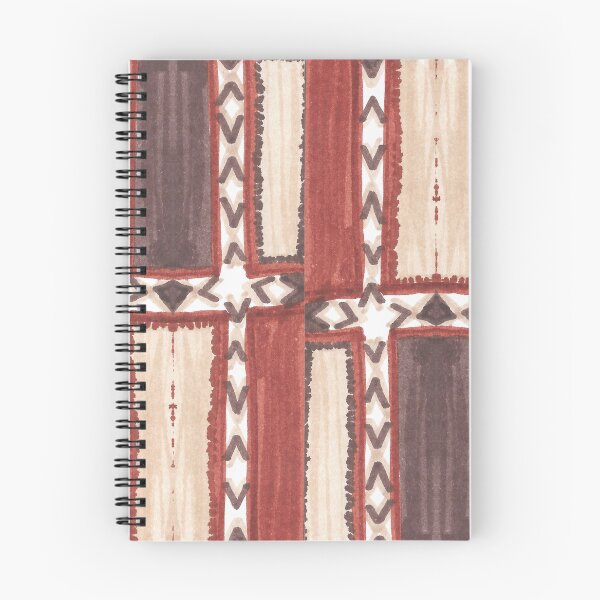 Item preview, Neutral Crossroads- Brown, Beige, Rust Abstract Pattern designed and sold by Little Lucid Mind.