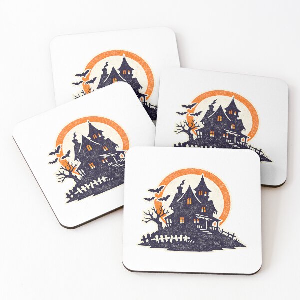 Item preview, Haunted House and Full Moon Halloween Night designed and sold by eignvalue.