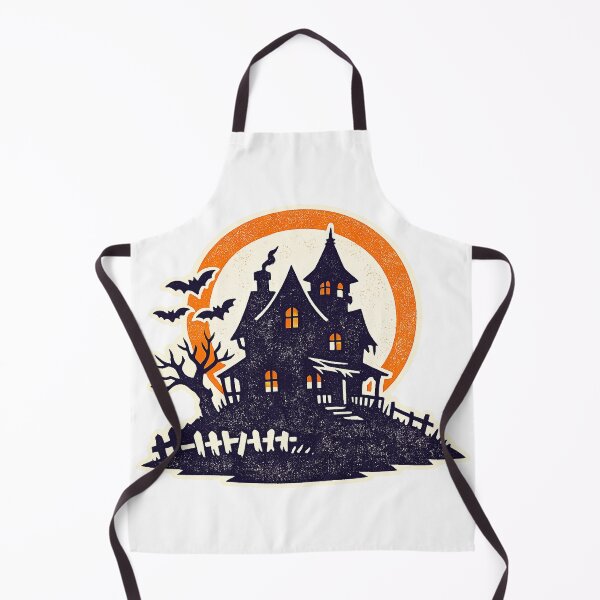 Item preview, Haunted House and Full Moon Halloween Night designed and sold by eignvalue.