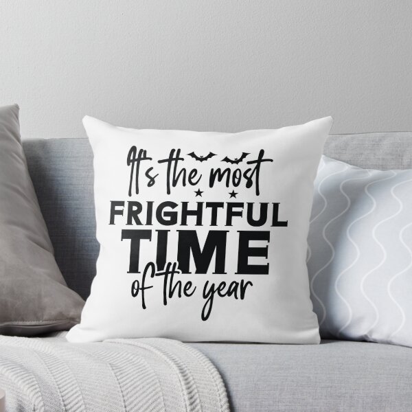 Item preview, It's The Most Frightful Time Of The Year - Autumn Halloween Vibes Quote designed and sold by FuzionRaptor.