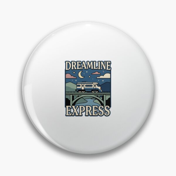 Artikelvorschau, Dreamline Express Retro-Zuggrafik entworfen und verkauft von GoofyShopp.
