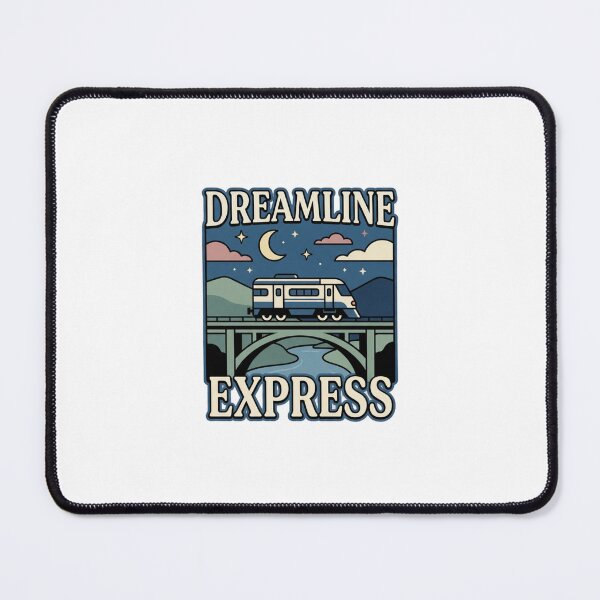 Item preview, Dreamline Express Retro Train Graphic designed and sold by GoofyShopp.