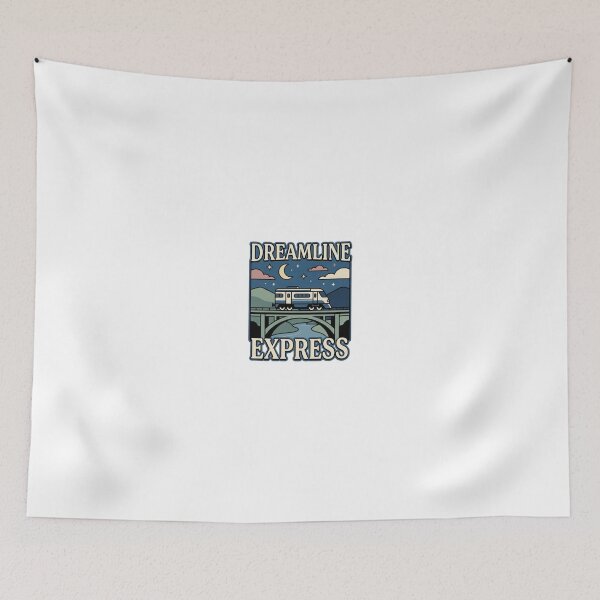 Item preview, Dreamline Express Retro Train Graphic designed and sold by GoofyShopp.