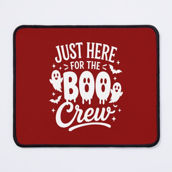 Item preview, Just Here for the Boo Crew – Cute Ghosts Halloween Party Design designed and sold by DesignHouse07.