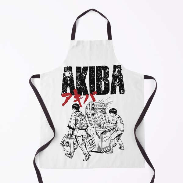 Item preview, Akiba Japanese Katakana Brush Stroke Typography Design AKIRA parody designed and sold by LOVEARTDESIGN.