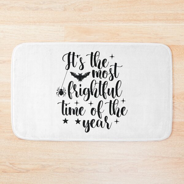 Item preview, It's The Most Frightful Time Of The Year - Retro Autumn Halloween Vibes Quotes Spooky USA Apparel designed and sold by FuzionRaptor.