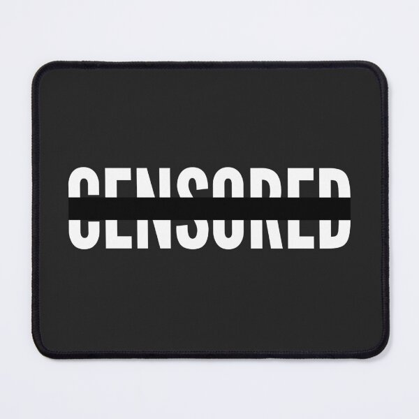 Item preview, CENSORED – Minimal Typography Graphic T-Shirt designed and sold by dbNIGHT.