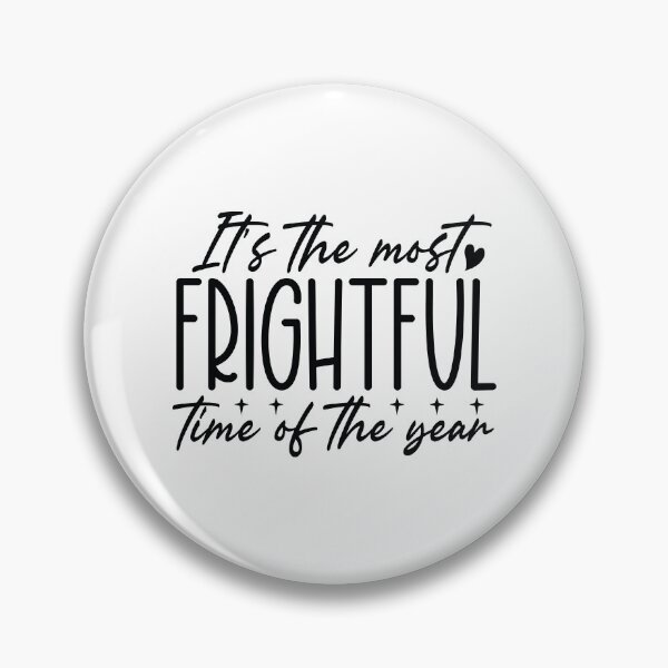 Item preview, It's The Most Frightful Time Of The Year - Retro Autumn Halloween Vibes Quotes Spooky USA Apparel designed and sold by FuzionRaptor.