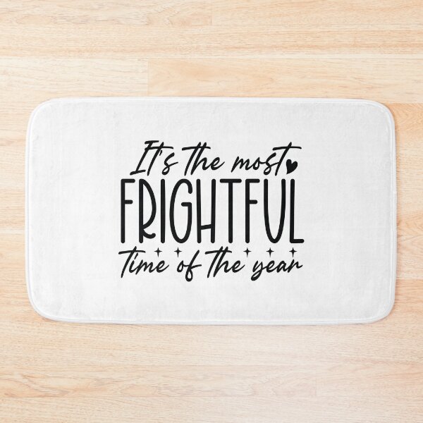 Item preview, It's The Most Frightful Time Of The Year - Retro Autumn Halloween Vibes Quotes Spooky USA Apparel designed and sold by FuzionRaptor.