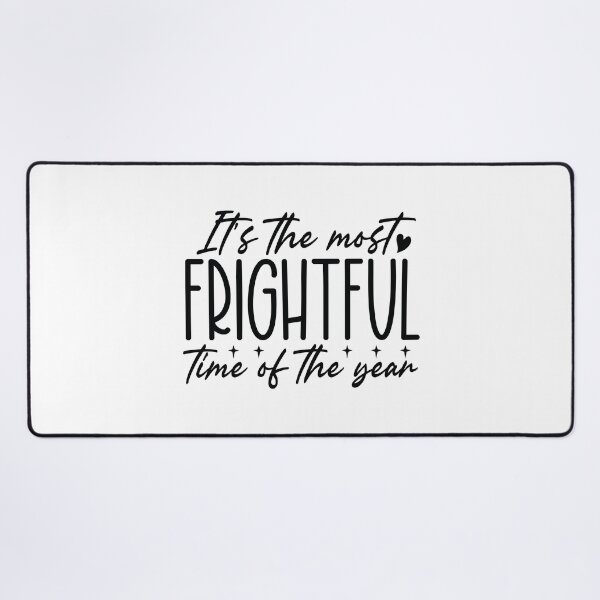Item preview, It's The Most Frightful Time Of The Year - Retro Autumn Halloween Vibes Quotes Spooky USA Apparel designed and sold by FuzionRaptor.