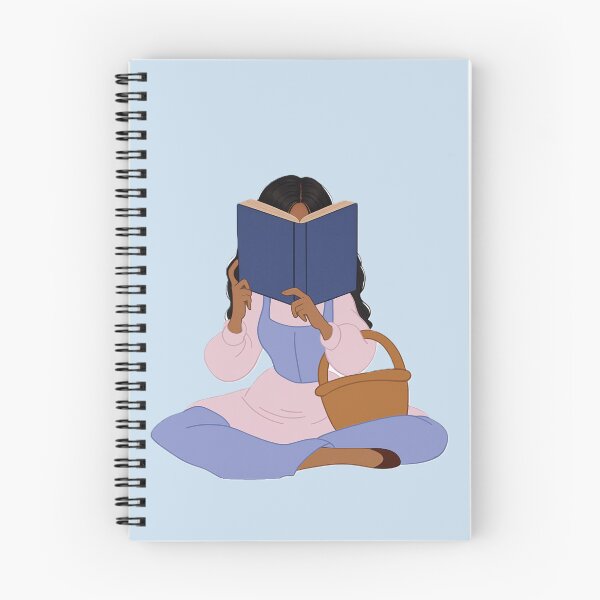 Item preview, girl reading book designed and sold by Roniya George.