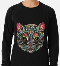 Sudadera ligera gato mandala