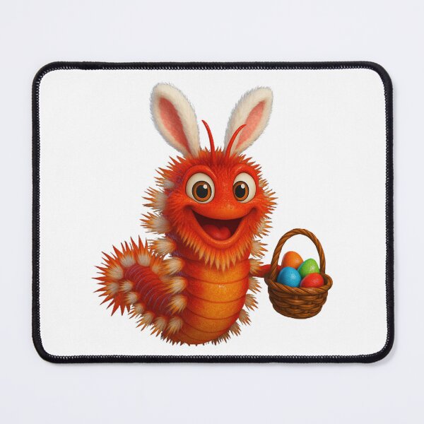 Item preview, Easter Bearded Fireworm designed and sold by Sillytoe.