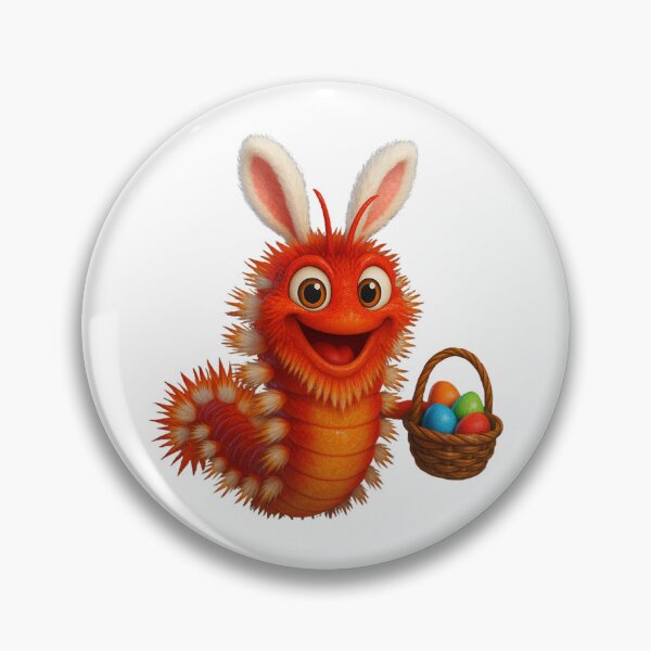 Item preview, Easter Bearded Fireworm designed and sold by Sillytoe.