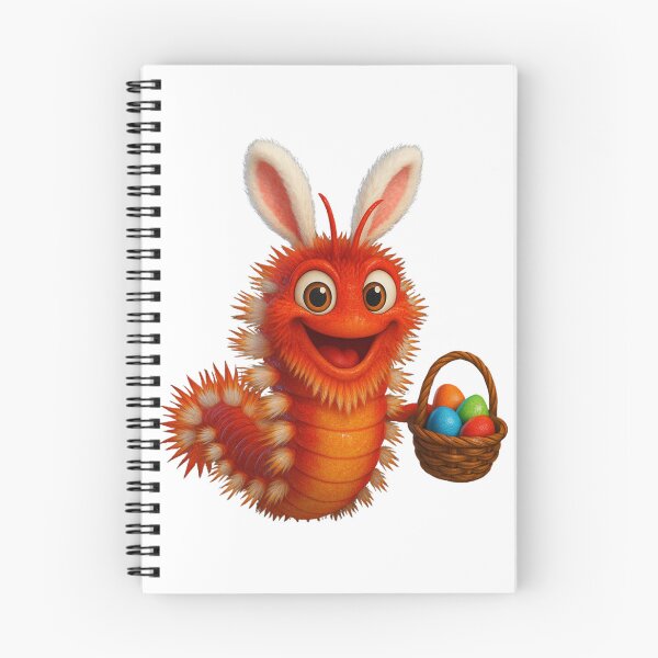 Item preview, Easter Bearded Fireworm designed and sold by Sillytoe.