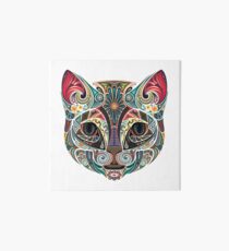 Lámina de exposición gato mandala