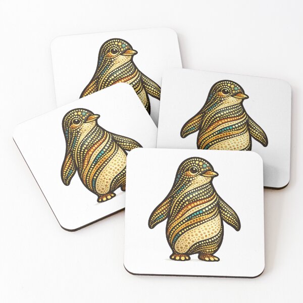 Item preview, Penguin – Indigenous-Inspired Australian Wildlife Art designed and sold by Indigenous-Aus.