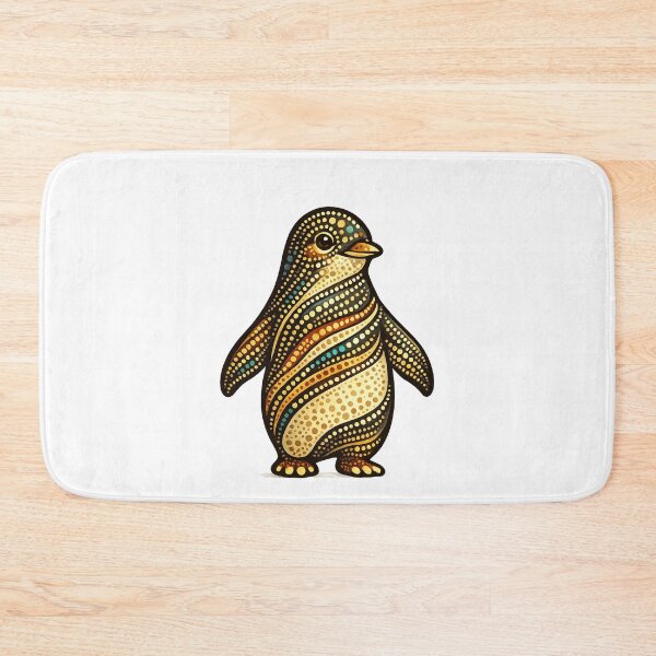 Item preview, Penguin – Indigenous-Inspired Australian Wildlife Art designed and sold by Indigenous-Aus.