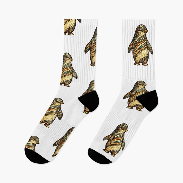 Item preview, Penguin – Indigenous-Inspired Australian Wildlife Art designed and sold by Indigenous-Aus.