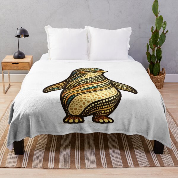 Item preview, Penguin – Indigenous-Inspired Australian Wildlife Art designed and sold by Indigenous-Aus.
