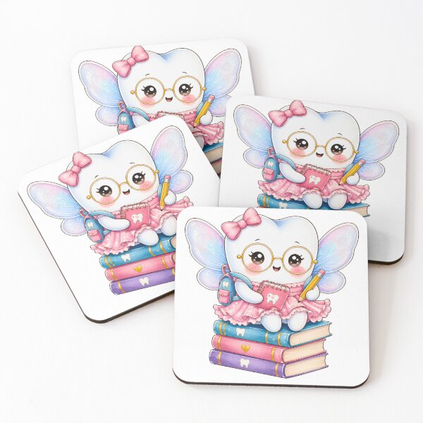 Item preview, Back to School Tooth Fairy | Cute Watercolor Fairy Tooth designed and sold by Mommy-Smile.