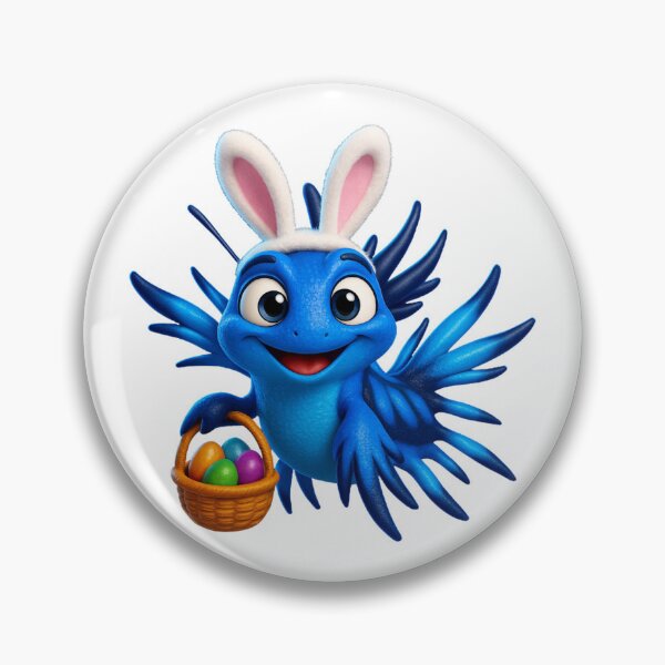 Item preview, Easter Blue Dragon Sea Slug designed and sold by Sillytoe.