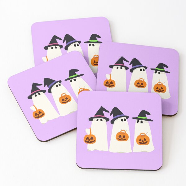 Item preview, Tree cute halloween ghosts designed and sold by Mermaid-set.