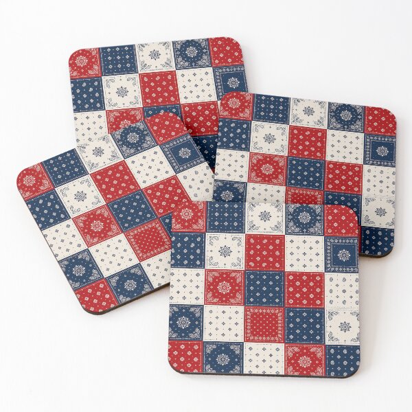 Item preview, Classic Bandana Patchwork Pattern designed and sold by lbl-shop.